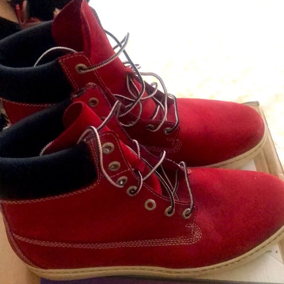 Timberland Other - Timberland Boots Red